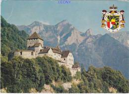 CPM Du LIECHTENSTEIN - Principauté - Château De VADUZ - Armoiries De L'ETAT - Liechtenstein