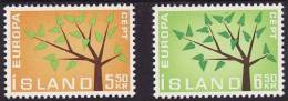 Islande 1962 - Yv.no.319-20 Neufs**(d) - Unused Stamps