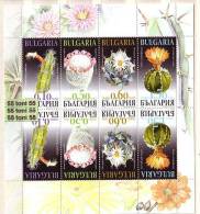 Bulgaria / Bulgarie 2009  Cactusses  Sheet Of Two Sets -  MNH - Cactusses