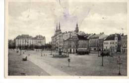 Iglua Jihlava Mit Straßenbahn Tramway Ortsmitte Sw Um 1930 - Bohemen En Moravië