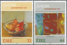 AX0268 Ireland 1993 Europa Contemporary Paintings 2v MNH - 1993