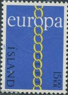 AX0294 Iceland 1971 Europa Ring 1v MNH - 1971