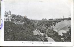 DORSET - BOURNEMOUTH - ALUM CHINE SUSPENSION BRIDGE 1907 DO388 - Bournemouth (bis 1972)
