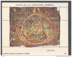 ES2591-LB005TRT.Spain.Espagne.TAPIZ  DE LA CREACION.GERONA.1980. (Ed 2591**)sin Charnela.LUJO - Teologi