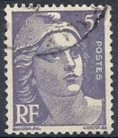 1951 FRANCIA USATO MARIANNA DI GANDON 5 F - FR601-2 - 1945-54 Marianne Of Gandon