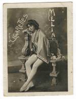 CHROMO CIGARETTES MELIA ALGER PIN UP : "Femme Assise" - Melia