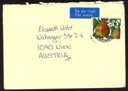 Great Britain 1993, Letter / Cover, Paisley - Renfrewshire To Wien (Vienna) - Austria, Pear - Cartas & Documentos