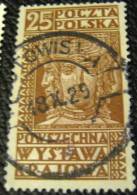 Poland 1929 National Exhibition Slav God Swiatowit 25g - Used - Gebraucht