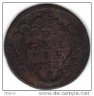 COINS PAYS BAS, GERDERLAND KM 93 1DUIT 1758 (DP35) - …-1795 : Période Ancienne