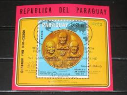 Paraguay - Foglietto Spazio - Apollo 11 - Usato - Amérique Du Sud