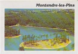 - 17 - MONTENDRE-les-PINS - Vue Générale Aérienne - CPM - - Montendre