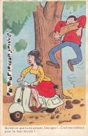 CPA De 1964 - Fantaisie Illustrateur A. Gondot - Humour Scooter - Gondot