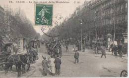 PARIS ( Le Boulevard De La Madelaine ) - Arrondissement: 08