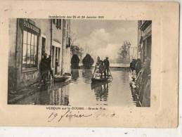 Verdun Sur Doubs             Inondations De 1910 - Andere & Zonder Classificatie