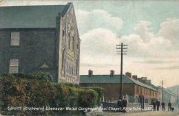 Cardiff Rd Showing Ebenezer Welsh Congregational Chapel, Rhydfelan,1285 - Cardiganshire