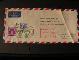 == Burma Modern Air Mail Cv,1963   Bug - Birmanie (...-1947)