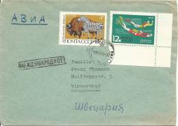 1968 Brief In Die Schweiz - Cartas & Documentos