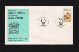 South Africa 1985-10-21 , Date-stamp Card - FDC , SS  - Oben Knick Siehe Scan - 2 Scan - - FDC