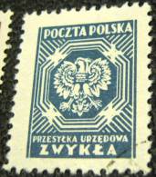 Poland 1945 Official Stamp Eagle - Used - Servizio