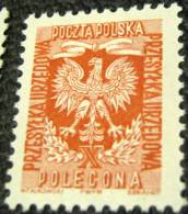 Poland 1954 Offical Stamp Eagle - Mint - Dienstzegels