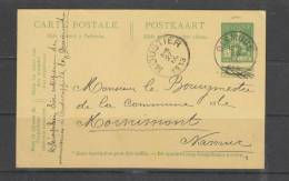 Carte Postale Du 25/09/1913 De Dixmude Vers Namur - Postkarten 1909-1934