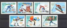 Mmy038 SPORT OLYMPISCHE SPELEN SCHAATSEN SKIËN OLYMPIC GAMES ICEHOCKEY SKATING SKIING KAMPUCHEA 1988 PF/MNH # - Hiver 1988: Calgary