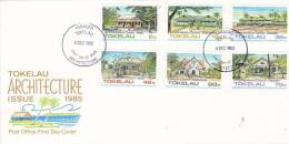 Tokelau 1985  Architecture FDC - Tokelau