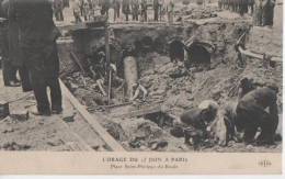 PARIS ( L'orage Du Quize Juin 1914 ) - Arrondissement: 08