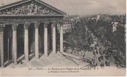 PARIS ( Le Boulevard Et L' Eglise De La Madelaine ) - Arrondissement: 08