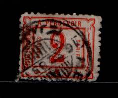 EGYPT / 1884 / POSTAGE DUE / SCOTT J 4 / RARE CLEAR CANCELLATION ( ALEXANDREA ) / VF USED  . - 1866-1914 Khedivaat Egypte