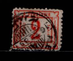 EGYPT / 1884 / POSTAGE DUE / SCOTT J 4 / RARE CLEAR CANCELLATION ( ALEXANDREA ) / VF USED  . - 1866-1914 Khedivate Of Egypt