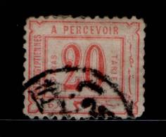 EGYPT / 1884 / POSTAGE DUE / SCOTT J 2 / RARE CLEAR CANCELLATION ( ZEFTI ) / VF USED  . - 1866-1914 Ägypten Khediva