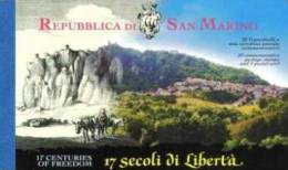 2000 - San Marino Libretto 6 Fondazione Repubblica   ------- - Postzegelboekjes