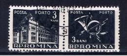 RO+ Rumänien 1957 Mi 101 Portomarken - Port Dû (Taxe)