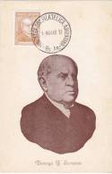 Carte-Maximum ARGENTINE N°Yvert 364 (Domingo Faustino SARMIENTO) Obl Sp  1.11.48 - FDC