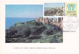 Carte-Maximum ARGENTINE N°Yvert 1111 (ROSARIO) Obl Sp Ill 1er Jour 6.5.78 (Coupe Du Monde) - FDC