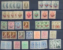 Belgie - Belgique Ocb Nr :  STOCK LOT SERVICE DIENST MH HINGED (zie SCAN) Oa S53 - Mint