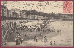 ESPAGNE - 181112 -  SAN SEBASTIAN - Playa Y Hoteles De La Concha - Guipúzcoa (San Sebastián)