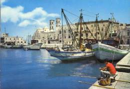 MOLFETTA   BARI  PUGLIA  NON  VIAGGIATA  COME DA FOTO   RETRO DETURPATO . - Molfetta