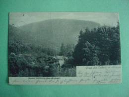 ALLEMAGNE VGRUSS AUS TABARZ 1906 MAPS Postcard Postkarte Cartolina Postale - Tabarz
