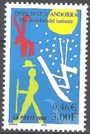 Andorre Français 2000 Yvert 535 Neuf ** Cote (2015) 2.00 Euro Journée Mondiale Du Tourisme - Unused Stamps