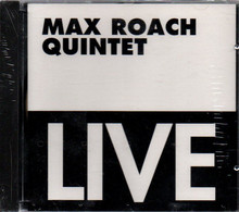 # CD: Max Roach Quintet – Live - Blu Jazz BJ007CD (cd Sigillato) - Jazz