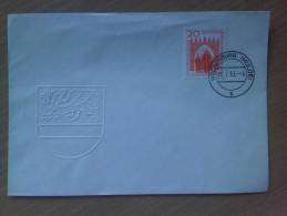 634 Gestempelt Wolkenburg 11.7.1958 - Storia Postale