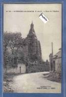 Carte Postale 62. Avesnes-le-Comte  Rue De L'église Trés Beau Plan - Avesnes Le Comte