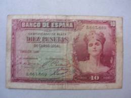 Espagne - 10 Pesetas - 1935 - 10 Pesetas