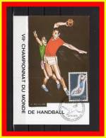 ANDORRE Carte Maximum De 1970 N° YT 201 " HANDBALL " Parfait état ! CM - Maximum Cards