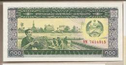 Laos - Banconota Non Circolata FdS UNC Da 100 Kip P-30a - 1979 #19 - Laos