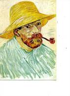 VAN GOGH PORTRAIT DE L ARTISTE A LA PIPE - Van Gogh, Vincent