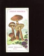 AIGUEBELLE CHROMO DIDACTIQUE CHAMPIGNON BON OU MAUVAIS TEXTE EXPLICATIF AU DOS - Aiguebelle