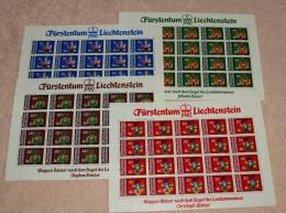 Liechtenstein Bogen 793 -96  ** MNH    #XL428 - Blocs & Feuillets